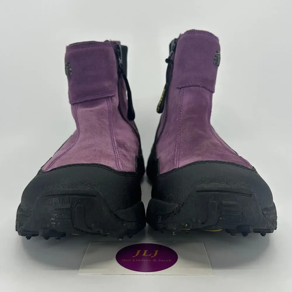Icebug Womens Metro-L BUGrip Carbide Studded Ice Grip Winter Boots Purple Size 9
